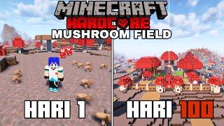 100 Hari di Minecraft Hardcore Mushroom Field