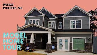 Lennar // 5 Bdrm Model Home Tour // Wake Forest, NC