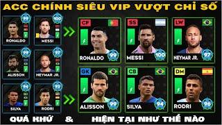 DLS 24 | Acc chính VIP Ronaldo 99, Messi 100, Neymar 97... hiện tại thế nào