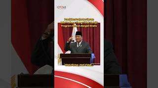 Prabowo heran ada Profesor yang tidak setuju Program Makan Bergizi Gratis : Otak Pintar, Hati Tidak.