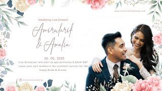 Wedding Livestream Of Muhammad Amirularif  & Nur Amalia, Orchid Country Club | Ustaz Ahmad Khushairi