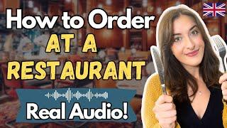 How to Order in a Restaurant In English (Come to 4 Restaurants With Me!)