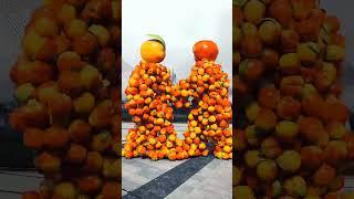 Fruit pair collision c4d animation special effects decompression. #Labana24 #shortvideo
