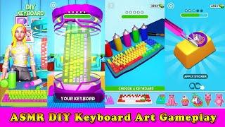 ASMR DIY Keyboard Art   All Levels Gameplay ios, android Walkthrogh | Pubgzen Tamizha