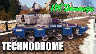 Technodrome - 11K Damage: World of Tanks Console