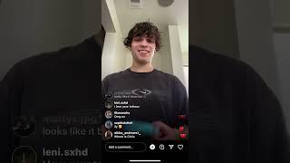 nicolas sturniolo instagram live! 3/12/2023