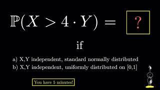 Random Variable Comparison | Quant Interview Questions