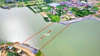 DEVELOPMENT OF A NEW WATERWAY WITH A DISTANCE OF 100 METERS IS ACTIVELY WORKING