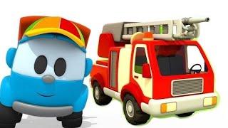 Leo the Truck Full Episodes: Learn Street Vehicles for Kids - A Fire Truck & a Tow Truck for Kids