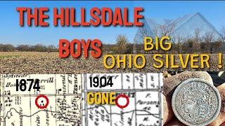 Metal Detecting With The Hillsdale Boys, BIG OHIO SILVER !