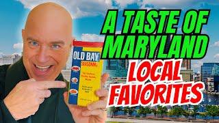 Maryland's Iconic Eats & Drinks || MUST Try Delights