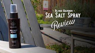 Blind Barber Sea Salt Beard Spray Review