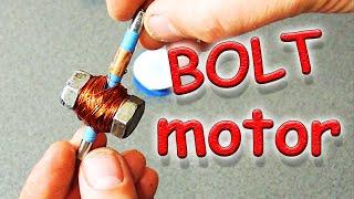  How to make a powerful, high speed engine from a BOLT!!! Cool homemade 2020! 