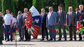 г. Почеп. Праздничный митинг в честь Дня освобождения Брянщины от немецко-фашистских захватчиков.