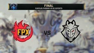 FUNPLUS PHOENIX VS G2 ESPORTS | WORLDS 2019  | FINAL - MAPA 2 | League of Legends