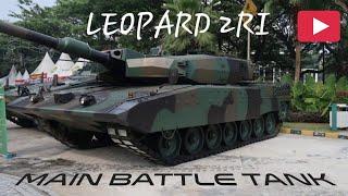 Leopard 2 RI MBT Indonesia TNI AD Detailed Walkaround Video #military #indonesia