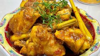 Nyonya Asam Chicken 娘惹阿三鸡 Cara Mudah Buat Asam masak Ayam