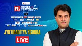 Jyotiraditya Scindia at Republic Plenary Summit 2025 LIVE | India's Flight To A Limitless Future