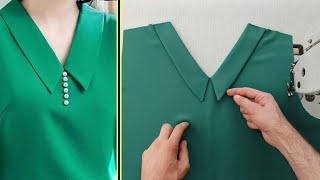 ️ V neck sewing tricks and secrets worth knowing ️ Tailor Nour 