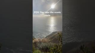Highway 1 along California’s coastline has gotta be top 10 in scenic routes, so beautiful 