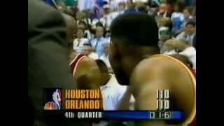 Kenny Smith (23pts/9asts/7threes) vs. Magic ('95 Finals, Game 1)