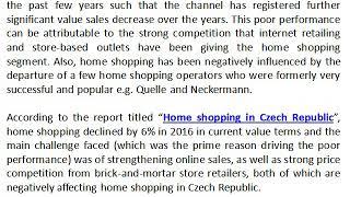 Czech Republic Beauty and Personal Care Home Shopping Industry Analysis - Ken Research