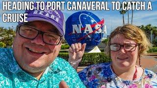 Let's Catch A Cruise / Kennedy Space Center / Port Canaveral Ship Watching / Dinner Rusty's Seafood