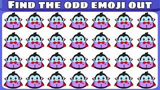 find the odd emoji out | HOW GOOD ARE YOUR EYES | emoji tube