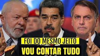 MADURO LEVANTA SUSPEITA SOBRE LULA E CITA BOLSONARO