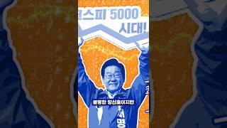 이재명 정부 1주일, 코스피 2900 돌파! 3년 5개월만 최고치  미쳤다! #shorts #민주당 #이재명 #코스피 #주식 #이재노믹스 #경제회복 #외국인투자 #민생회복지원금