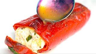 Why haven't I cooked peppers like this before! Delicious stuffed peppers in Moldavian style