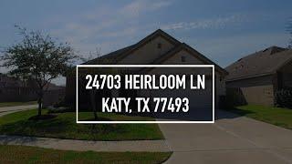 24703 Heirloom Ln, Katy, TX 77493