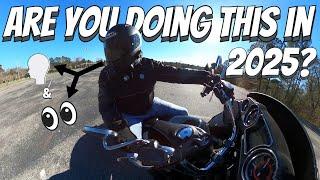 Are You Doing This On Your Motorcycle| Become a Safer Rider in 2025| Try It #motorcycle #bagger