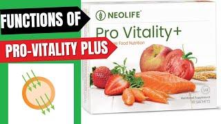 Discover The Benefits of NeoLife Products Pro-Vitality Plus #neolifeproducts #neolife