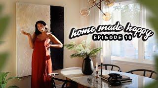 DIY Dining Room Art (it's HUGE, so easy, and looks professional!) | Home Made Happy - Ep 16