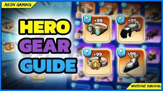 Hero Cheat! Complete Guide and Discussion of Hero Gear in Whiteout Survival |Quick Tips|