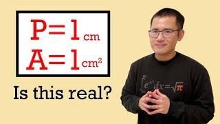 Can a rectangle have perimeter=1 and area=1?