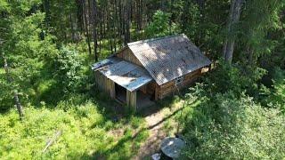 Рыбалка с ночевкой в лесной избушке