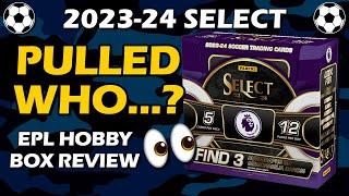 2023-24 Panini Select EPL Hobby Box Soccer Review