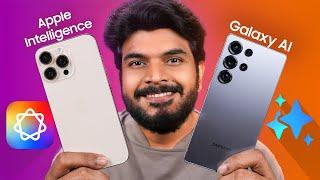 AI యుద్ధం || Samsung Galaxy AI VS Apple Intelligence || Prasad tech in telugu ||