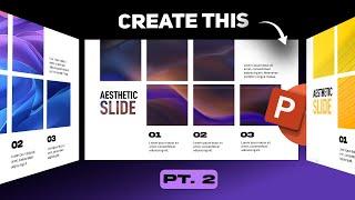 Professional CREATIVE PowerPoint Slide Design!  Free Slides