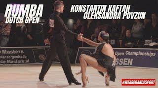 Konstantin Kaftan - Oleksandra Povzun | RUS | Dutch Open 2019 | Rumba | AM LAT | R2