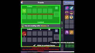 THIS TRADE WIN OR LOSE!! #skyblock #blockmango #trade #items