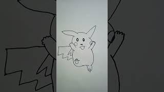 How to draw pikachu drawing ## pawan art and craft