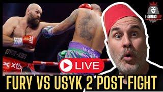 Fury vs Usyk 2 Post Fight Show Live FightersRep