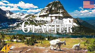 Glacier National Park 4K Ultra HD • Stunning Footage, Scenic Relaxation Film with Calming Music.