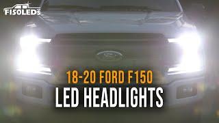 How to install 2018-20 Ford F150 LED Headlights - Replacing factory halogens with CREE LEDs