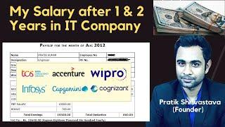 Salary after 2years in Infosys, TCS, CTS, Accenture, Capgemini | My Salary Slip