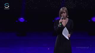 Anna Szylar z Instytutu Adama Mickiewicza na Konferencji Scena Jutra