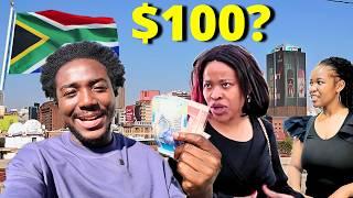 I TRIED SPENDING $100 IN SOUTH AFRICA – YOU WON'T BELIEVE WHAT HAPPENED!